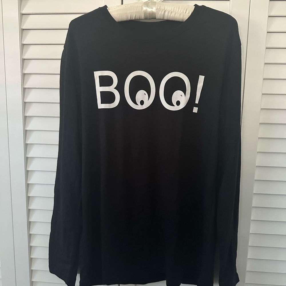 So soft! Black Boo Long Sleeve Shirt